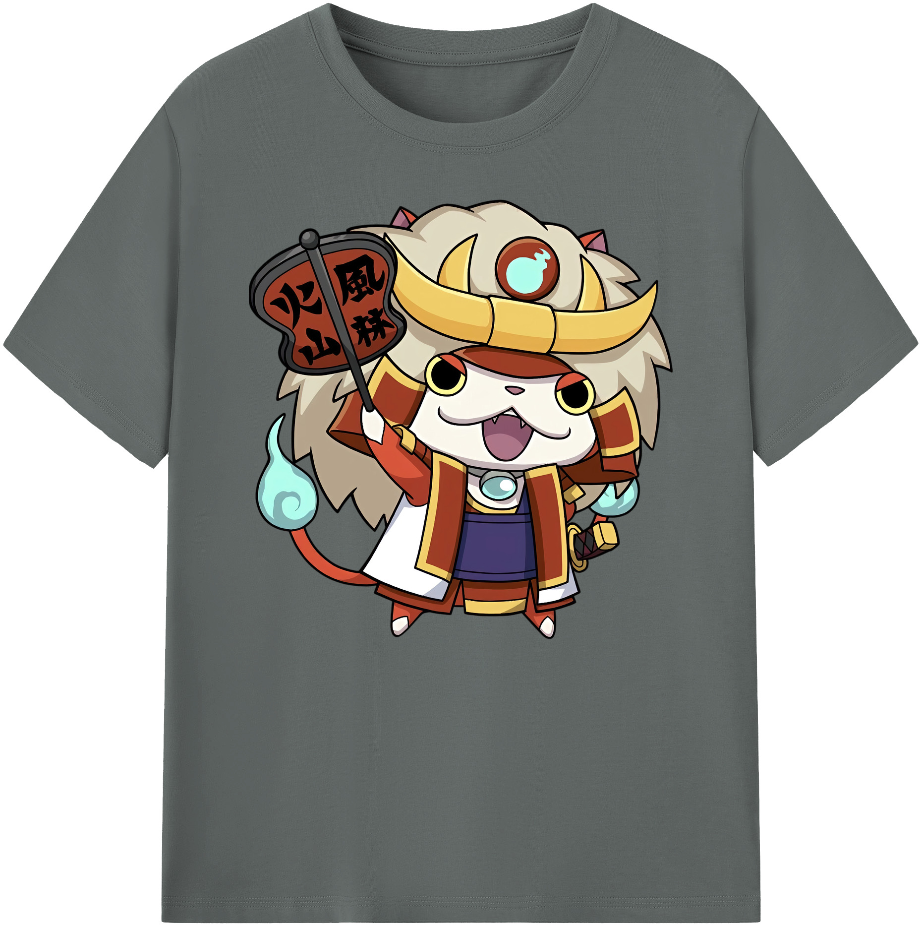 （画像用） 妖怪ウォッチ Yo-kai Watch 綿100％ メンズ半袖Tシャツ｜肌触りやわらか＆通気性